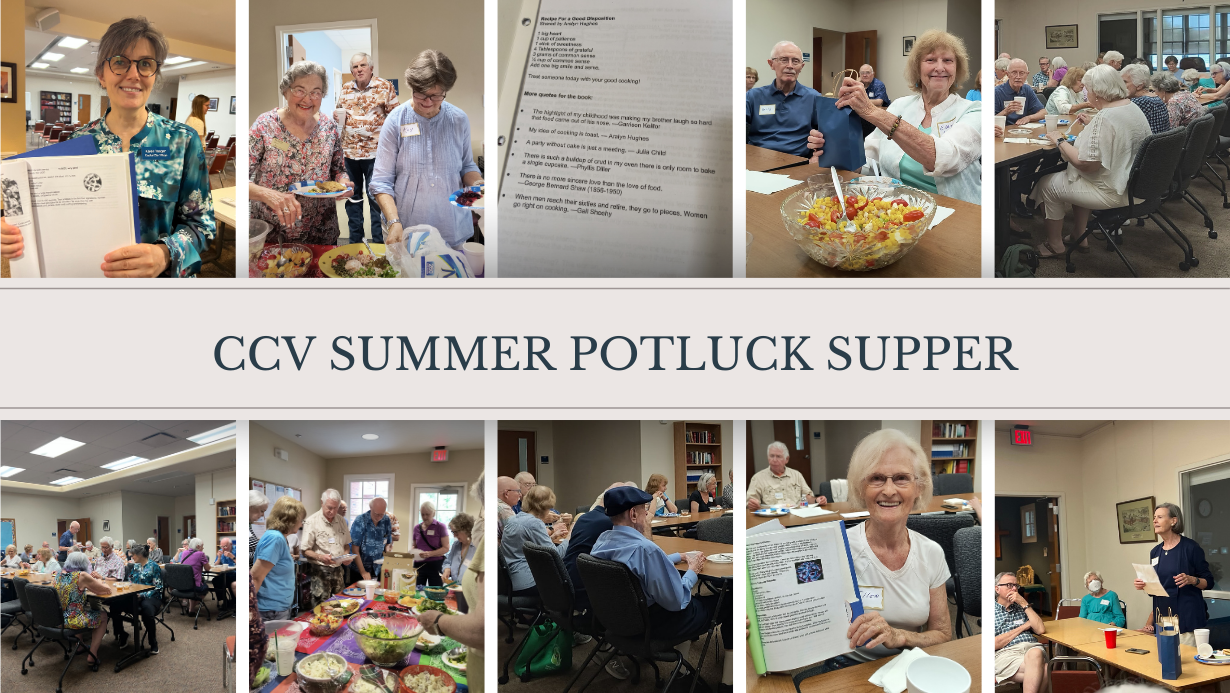 CCV Summer Potluck Supper