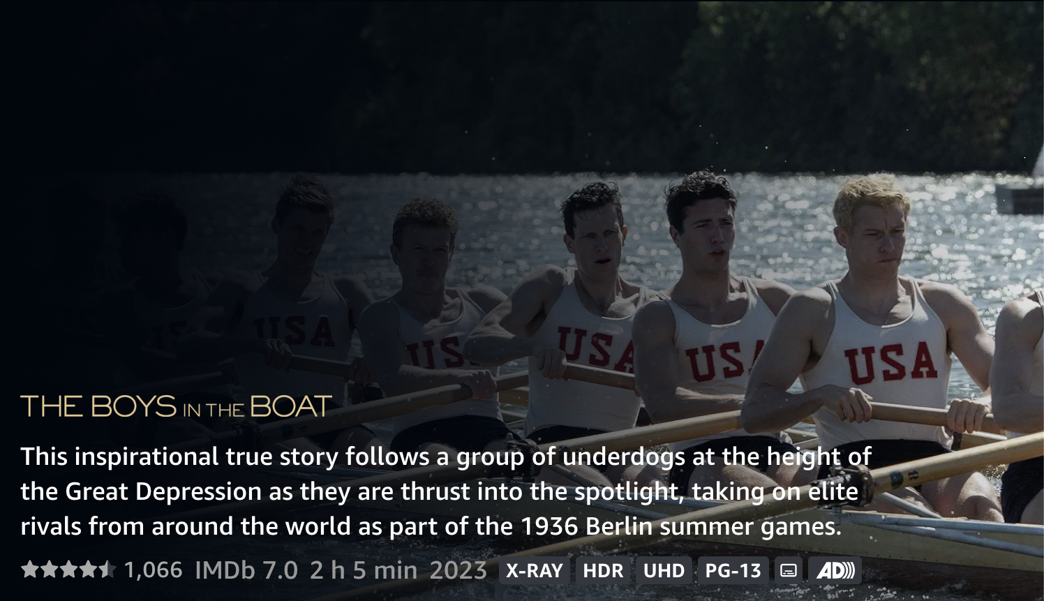 The Boys In The Boat Movie