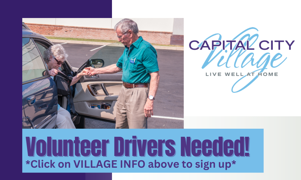 Volunteer Drivers Needed - Click on Village Info
